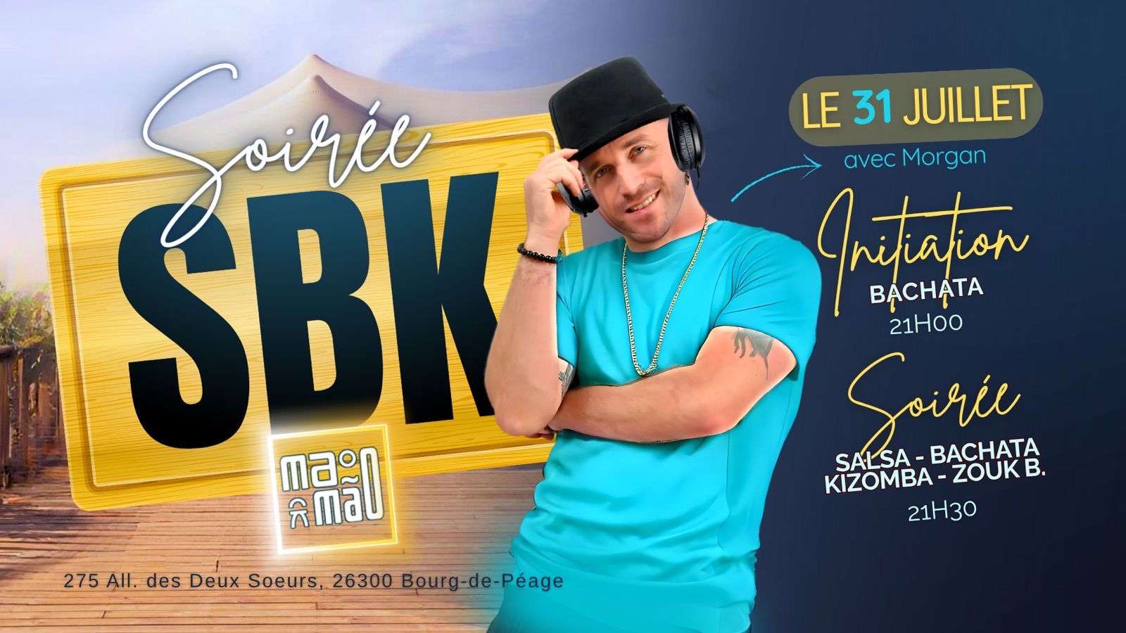 31 juillet 2025 - Soirée Dj Résident