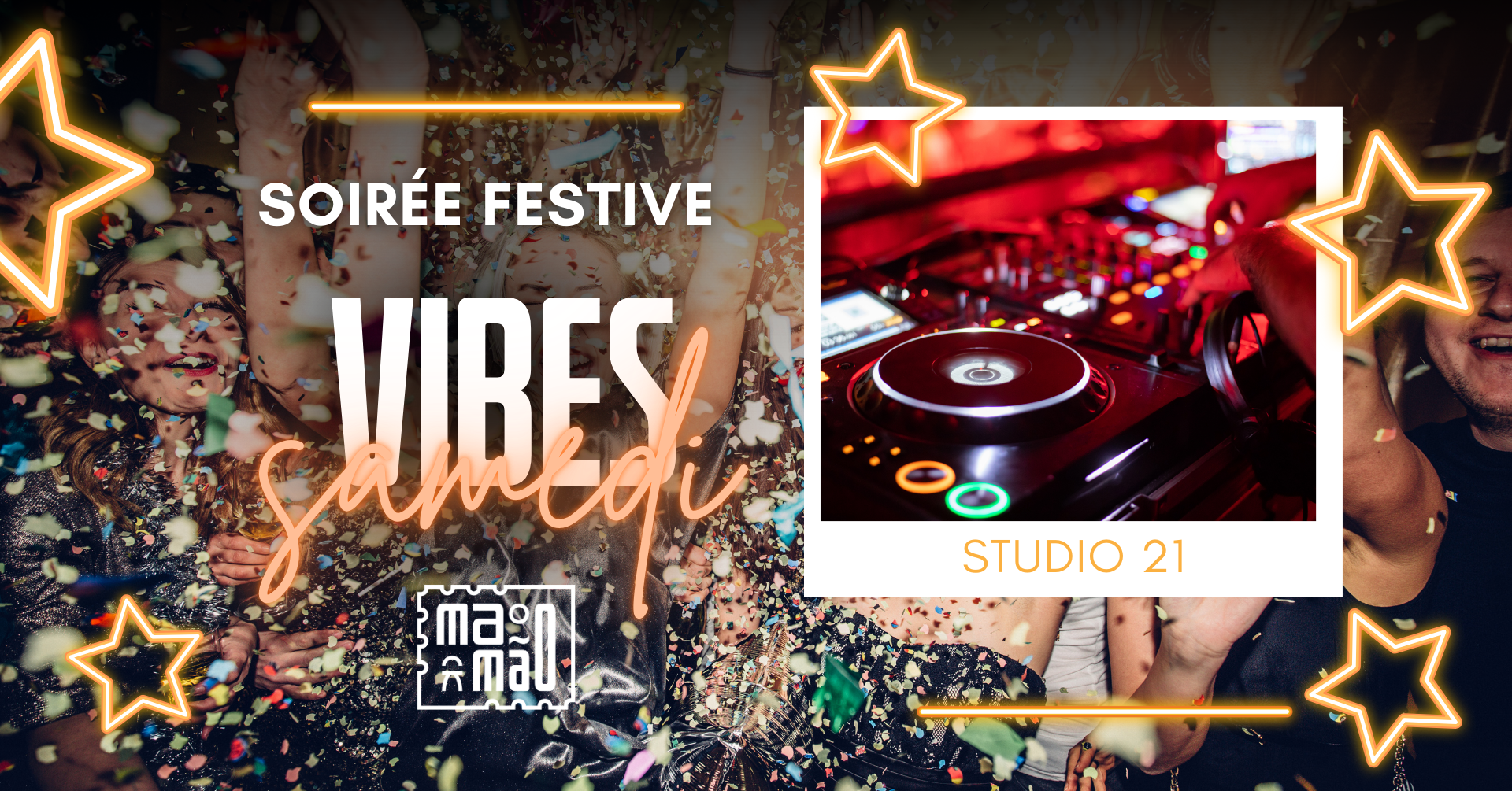 Samedi 20 septembre 2025 - Soirée Vibes Studio 21