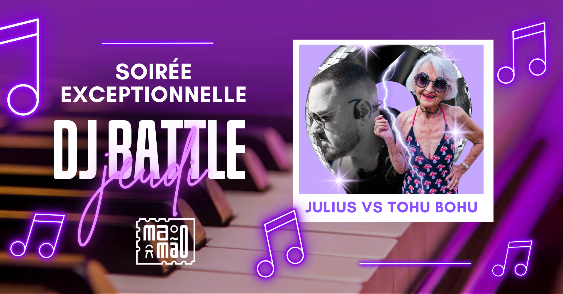 6 novembre 2025 - Soirée Concert Live