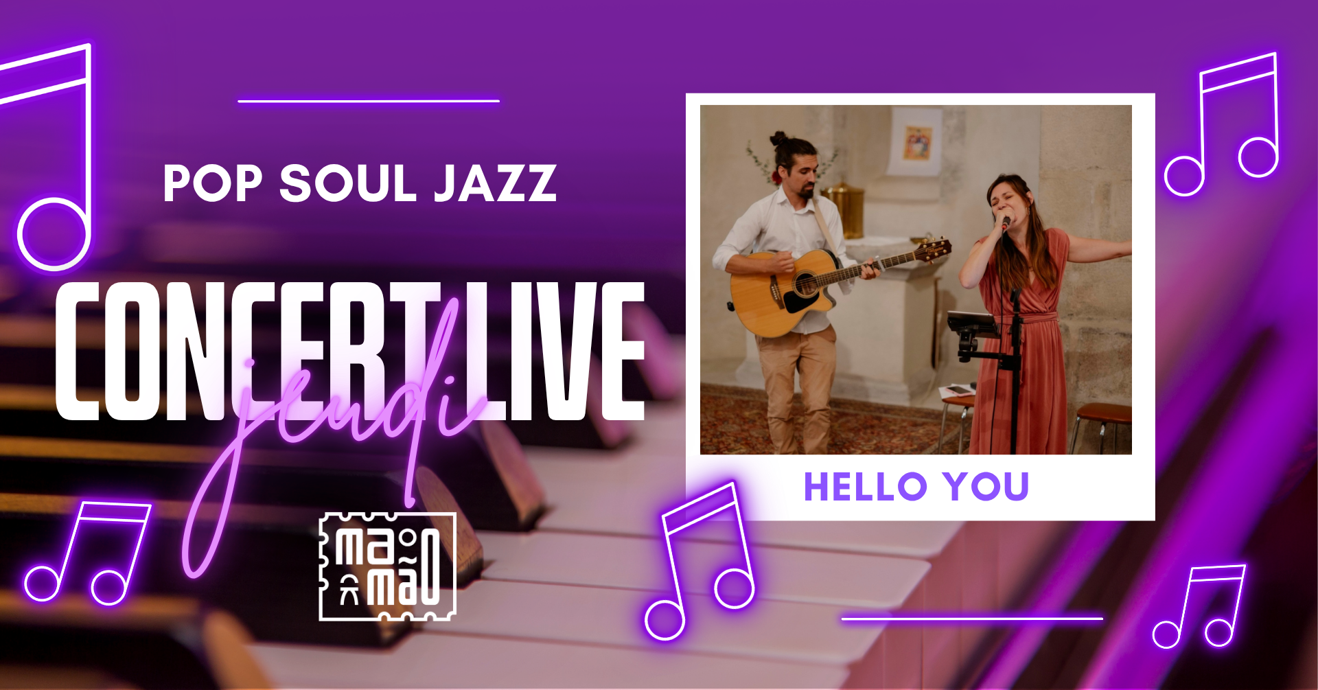 20 novembre 2025 - Concert Live