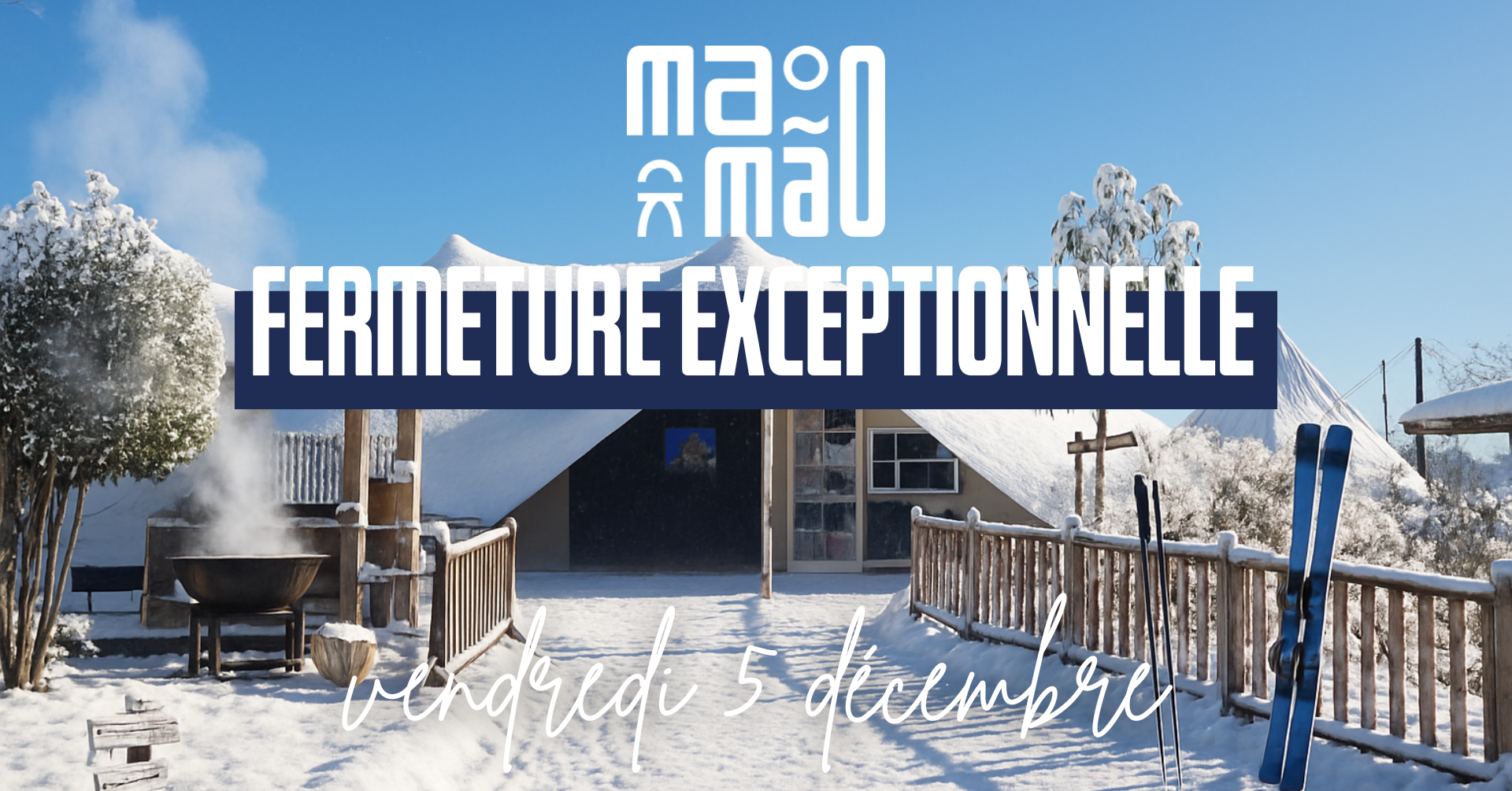 5 décembre 2025 - Fermeture exceptionnelle