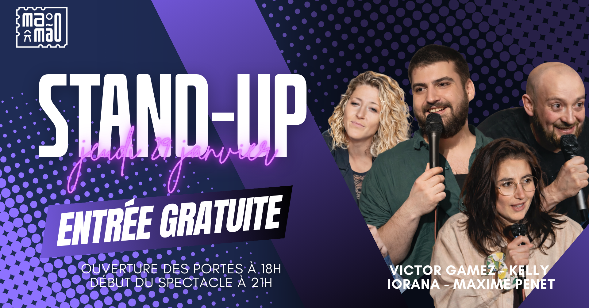 29 janvier 2026 - STAND-UP