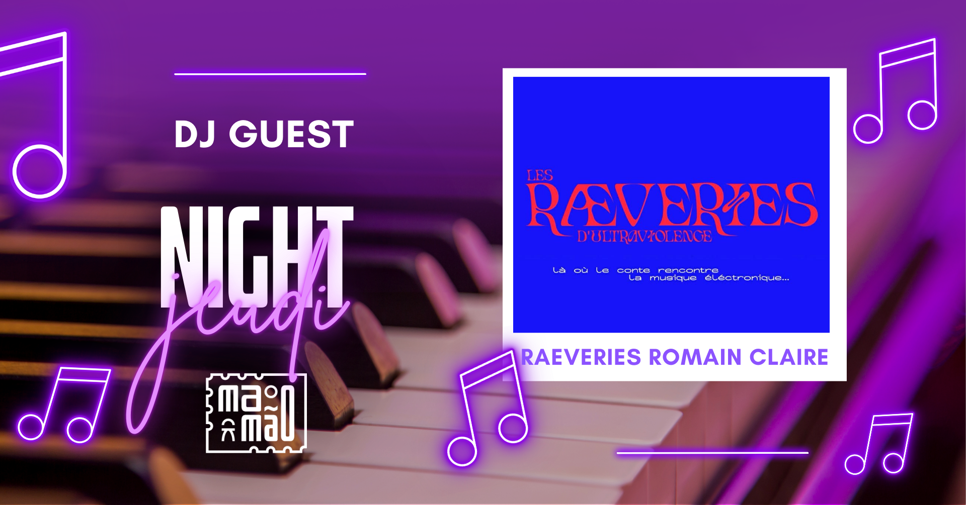 5 mars 2026 - Soirée RAEVERIE