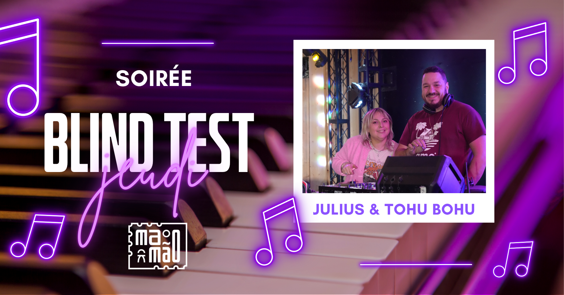 28 mai 2026 - Soirée Blind Test
