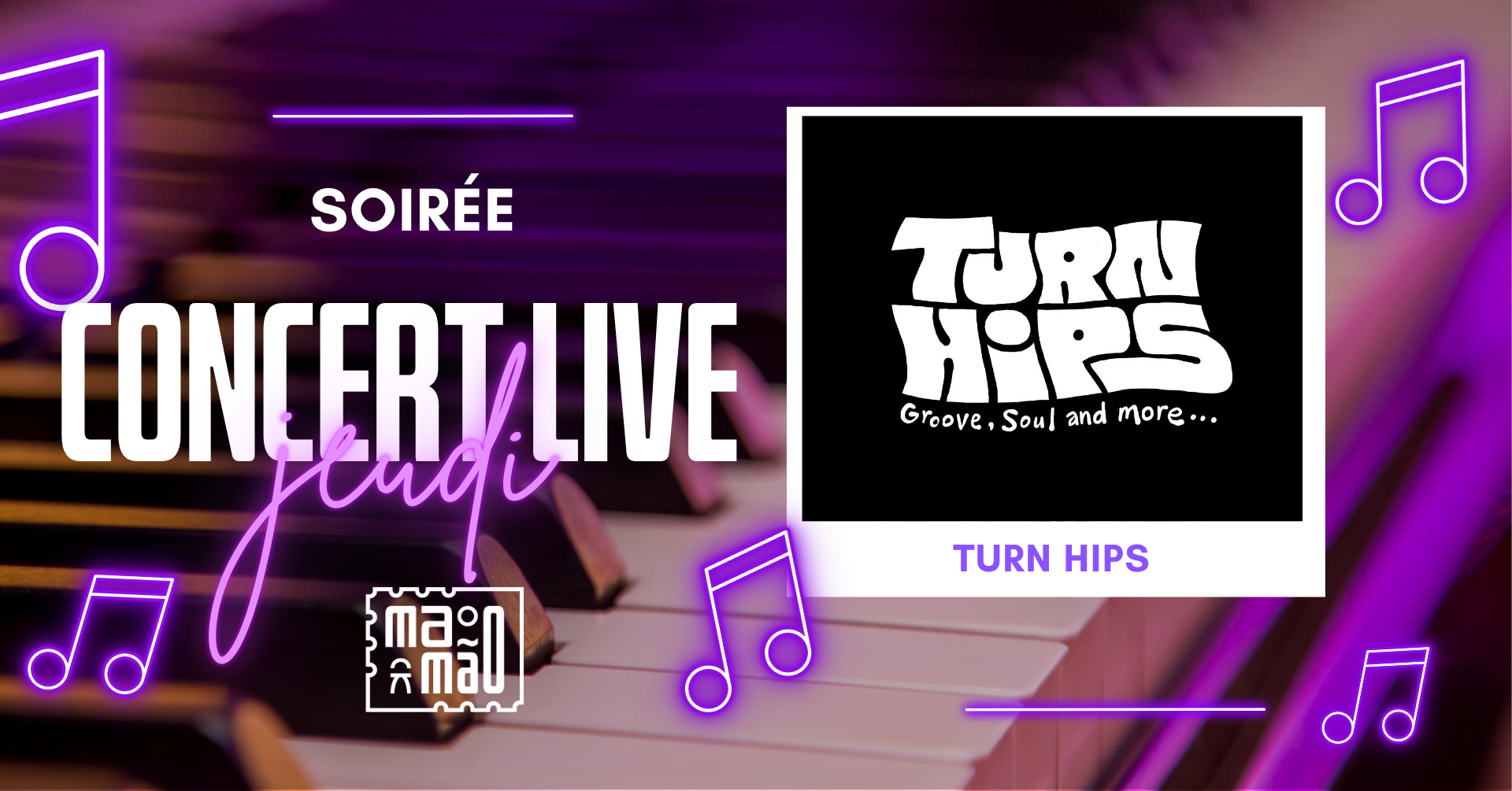 30 avril 2026 - Soirée Concert Live